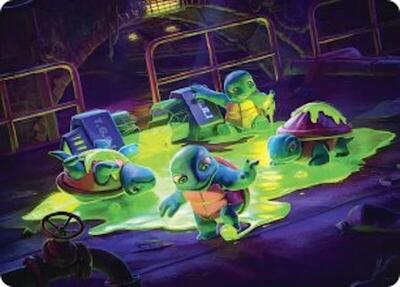 The Ooze Art Card card from Art Series: Teenage Mutant Ninja Turtles