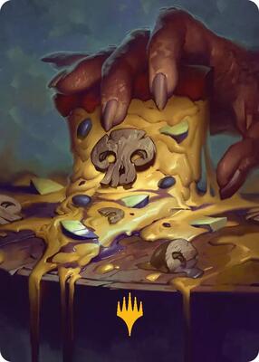 Swamp Art Card (Gold-Stamped) card from Art Series: Teenage Mutant Ninja Turtles