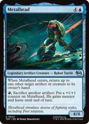 Metalhead card from Teenage Mutant Ninja Turtles