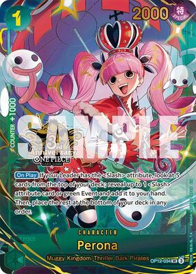 Perona (Japanese Version 3rd Anniversary Set) card from One Piece Promotion Cards