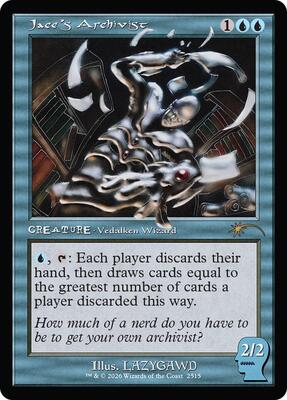 Jace's Archivist card from Secret Lair Drop Series