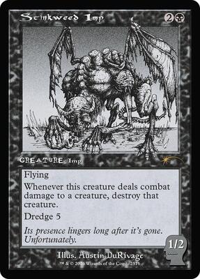 Stinkweed Imp card from Secret Lair Drop Series