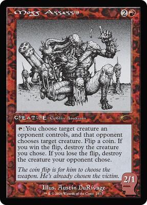 Mogg Assassin card from Secret Lair Drop Series