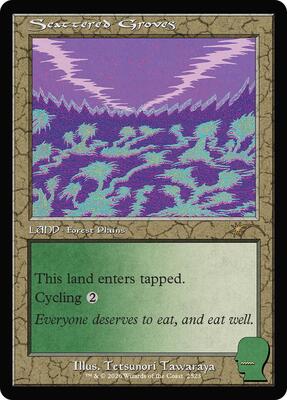 Scattered Groves card from Secret Lair Drop Series