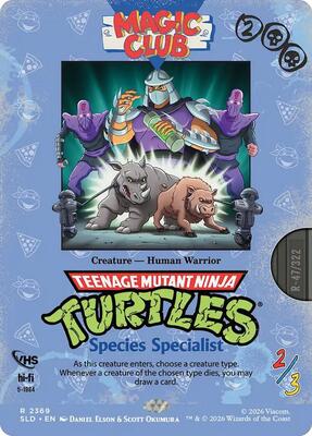 Species Specialist card from Secret Lair Drop Series