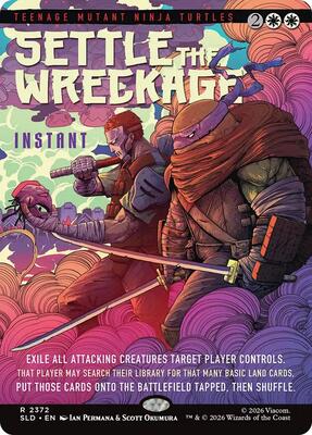 Settle the Wreckage card from Secret Lair Drop Series