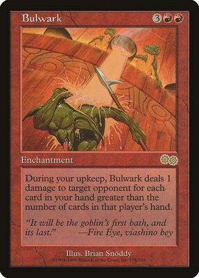 Bulwark card from Urza's Saga