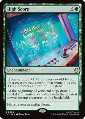 High Score (Surge Foil) card from Commander: Teenage Mutant Ninja Turtles