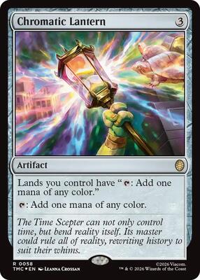 Chromatic Lantern (Surge Foil) card from Commander: Teenage Mutant Ninja Turtles