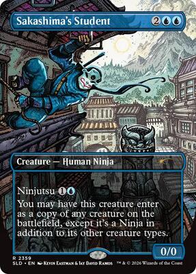 Sakashima's Student (2359) card from Secret Lair Drop Series