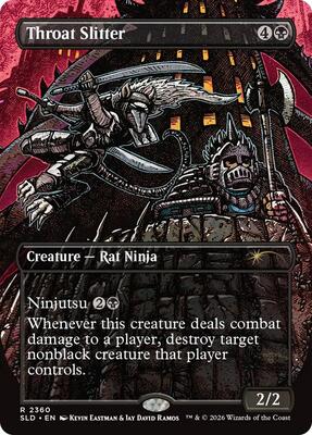 Throat Slitter (2360) card from Secret Lair Drop Series