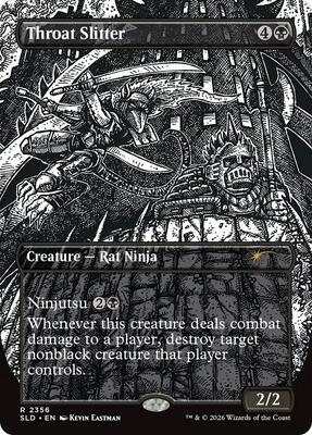 Throat Slitter (2356) card from Secret Lair Drop Series