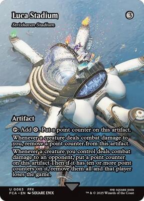 Luca Stadium - Strixhaven Stadium (Showcase) card from FINAL FANTASY: Through the Ages