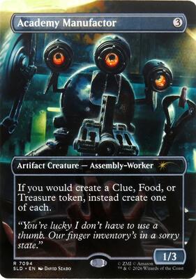 Academy Manufactor (7094) card from Secret Lair Drop Series