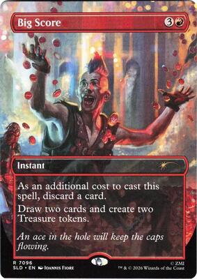 Big Score (7096) card from Secret Lair Drop Series