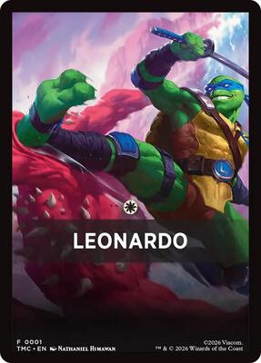 Leonardo Theme Card card from Commander: Teenage Mutant Ninja Turtles