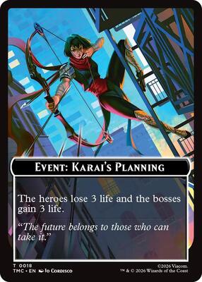 Event: Karai's Planning card from Commander: Teenage Mutant Ninja Turtles