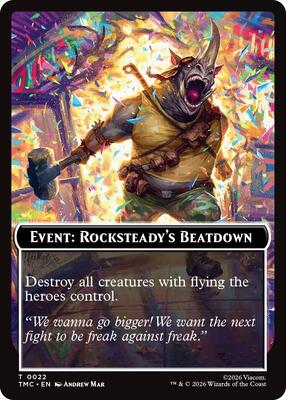 Event: Rocksteady's Beatdown card from Commander: Teenage Mutant Ninja Turtles