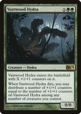 Vastwood Hydra card from Magic 2014 (M14)