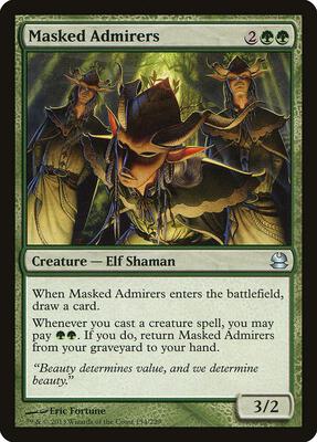 Masked Admirers card from Modern Masters