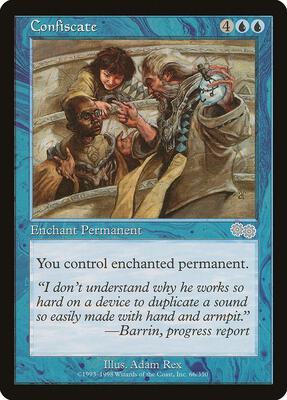 Confiscate card from Urza's Saga