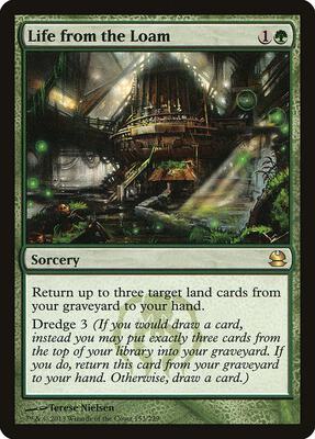 Life from the Loam card from Modern Masters