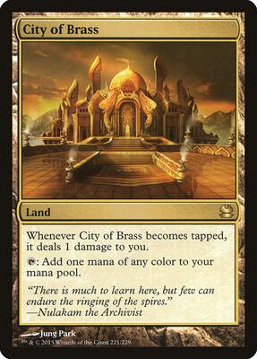 City of Brass card from Modern Masters