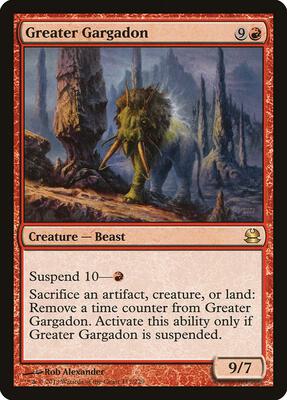 Greater Gargadon card from Modern Masters