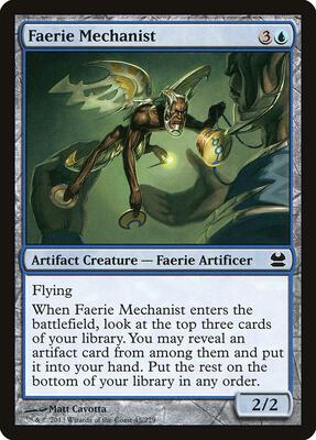 Faerie Mechanist card from Modern Masters