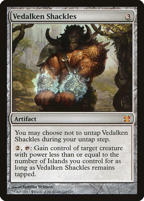 Vedalken Shackles card from Modern Masters
