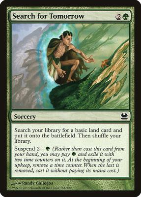 Search for Tomorrow card from Modern Masters