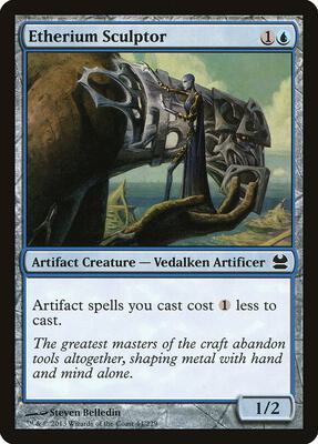 Etherium Sculptor card from Modern Masters