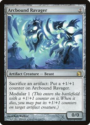 Arcbound Ravager card from Modern Masters