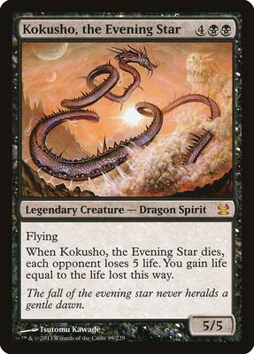 Kokusho, the Evening Star card from Modern Masters