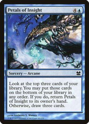 Petals of Insight card from Modern Masters