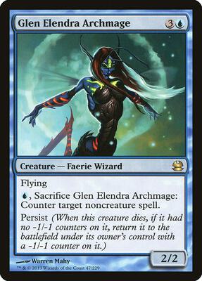 Glen Elendra Archmage card from Modern Masters