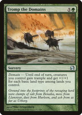 Tromp the Domains card from Modern Masters