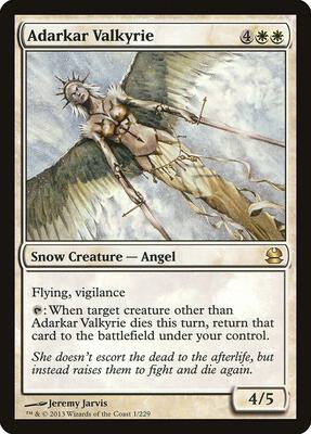 Adarkar Valkyrie card from Modern Masters
