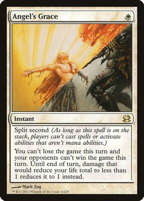 Angel's Grace card from Modern Masters