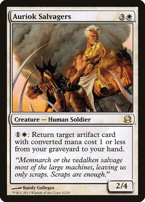 Auriok Salvagers card from Modern Masters