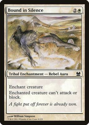 Bound in Silence card from Modern Masters
