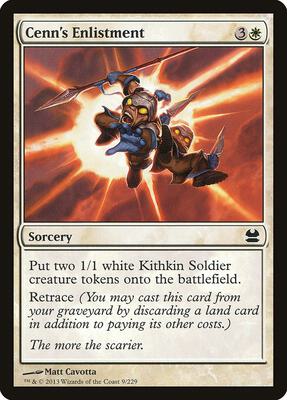 Cenn's Enlistment card from Modern Masters