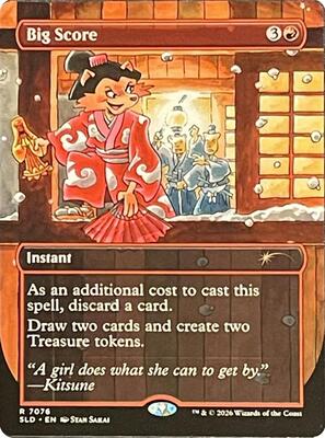 Big Score (7076) card from Secret Lair Drop Series