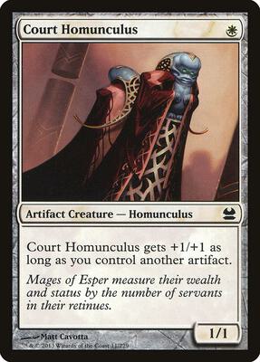 Court Homunculus card from Modern Masters