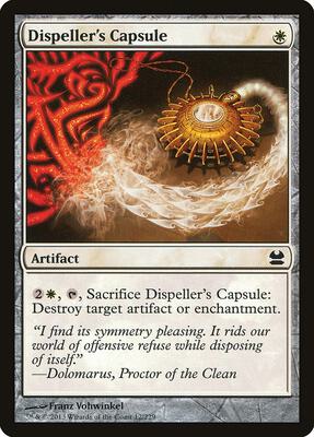 Dispeller's Capsule card from Modern Masters