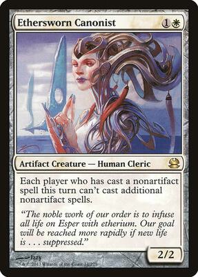 Ethersworn Canonist card from Modern Masters
