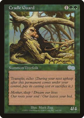 Cradle Guard card from Urza's Saga