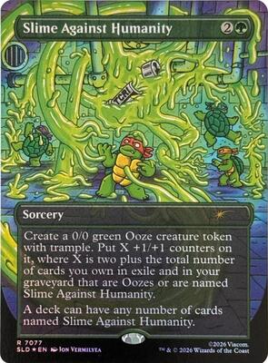 Slime Against Humanity (7077) card from Secret Lair Drop Series