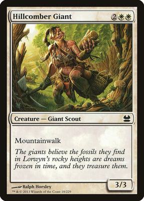 Hillcomber Giant card from Modern Masters