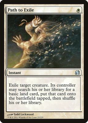 Path to Exile card from Modern Masters